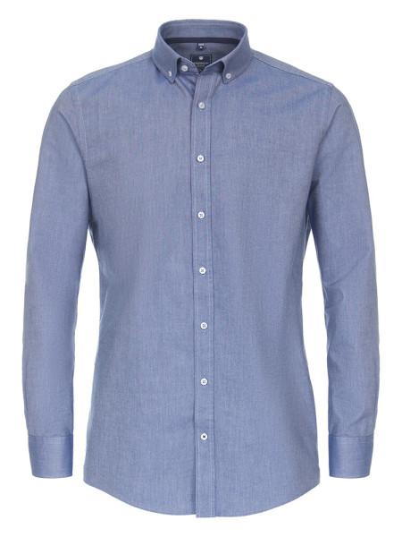 Camicia Redmond REGULAR FIT BELLE OXFORD blu scuro con Button Down collar in taglio classico