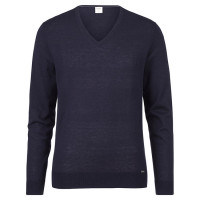 Pullover OLYMP blu scuro in taglio stretto