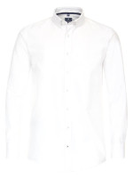 Camicia Redmond REGULAR FIT BELLE OXFORD bianco con Button Down collar in taglio classico