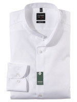 Camicia OLYMP BODY FIT UNI STRETCH bianco con Colletto rialzato collar in taglio stretto