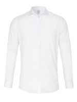 Camicia Pure EXTRA SLIM UNI STRETCH bianco con cutaway collar in taglio super stretta