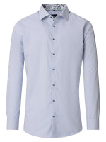 Camicia Venti MODERN FIT STRUTTURA azzurro con Kent collar in taglio moderno