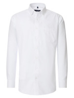 CASAMODA Hemd COMFORT FIT FEIN OXFORD weiss mit Button Down Kragen in klassischer Schnittform